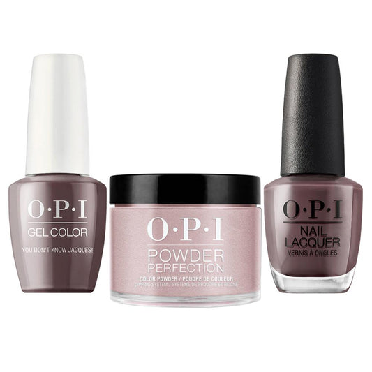 OPI 3 in 1 - DGLF15 -  You Don't Know Jacques!