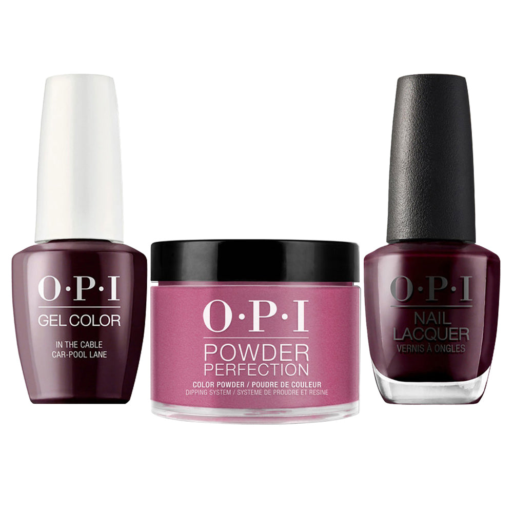 OPI 3 in 1 - DGLF62 - In the Cable Car-pool Lane