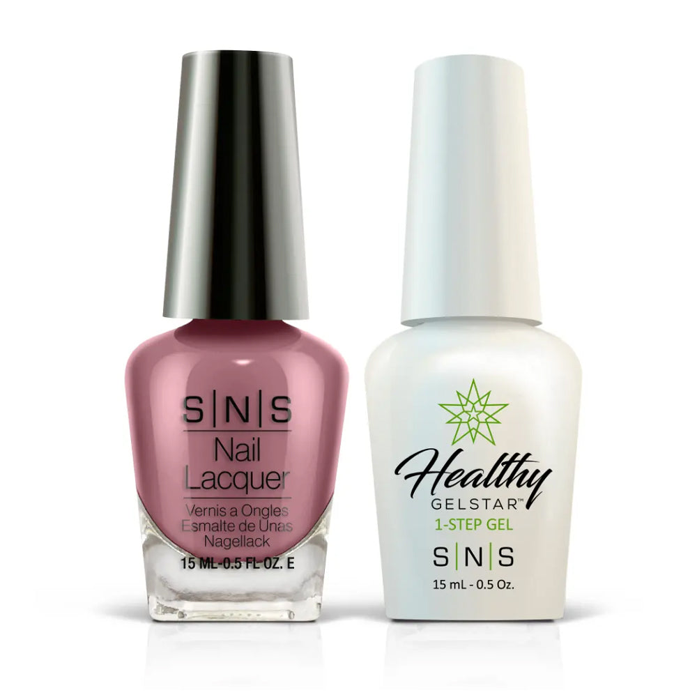 SNS EE03 - You're The One - SNS Gel Polish & Matching Nail Lacquer Duo Set - 0.5oz
