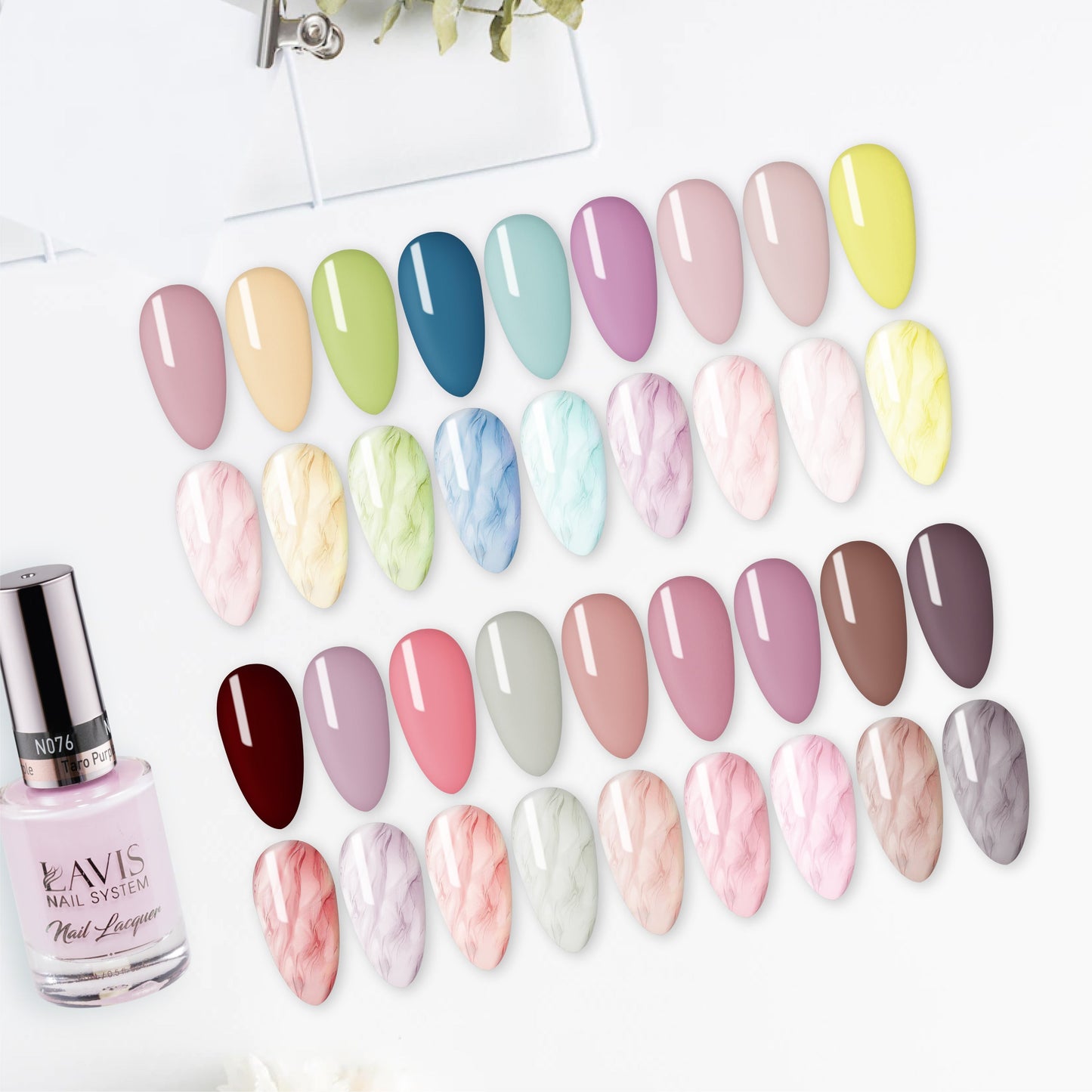 LAVIS Easter Nail Lacquer Set (18 colors)