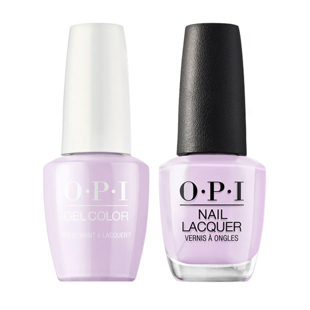 OPI F83 Polly Want a Lacquer? - Gel Polish & Matching Nail Lacquer Duo Set 0.5oz