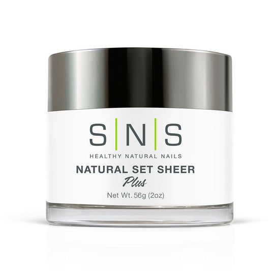 SNS Natural Set Sheer Dipping Power Pink & White - 2 Oz