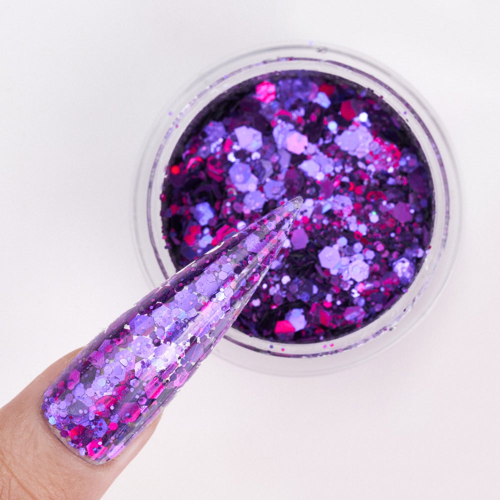 LDS Fairytale Glitter Nail Art - FT06 - Enchanted - 0.5 oz