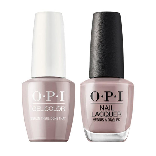 OPI G13 Berlin There Done That - Gel Polish & Matching Nail Lacquer Duo Set 0.5oz
