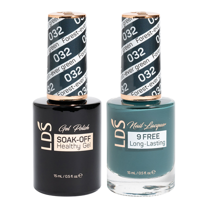 LDS Holiday Gift Bubdle: 7 Gel Polishes, 1 Base Gel, 1 Top Gel - 056, 084, 042, 032, 140, 136, 003