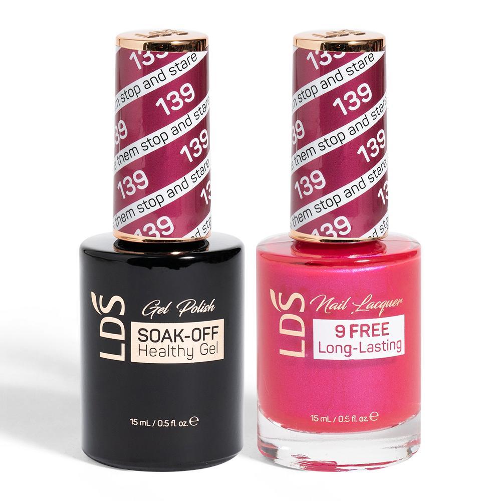 LDS Gel Lacquer Christmas Collection: 13, 137, 138, 139, 140, 141, 144, 145