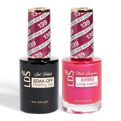 LDS Gel Lacquer Christmas Collection: 13, 137, 138, 139, 140, 141, 144, 145