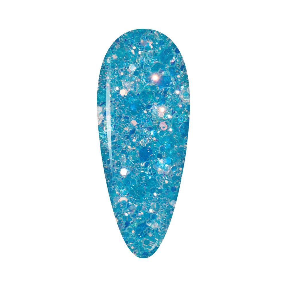 LDS Holographic Chunky Glitter Nail Art - DGL06 0.5 oz