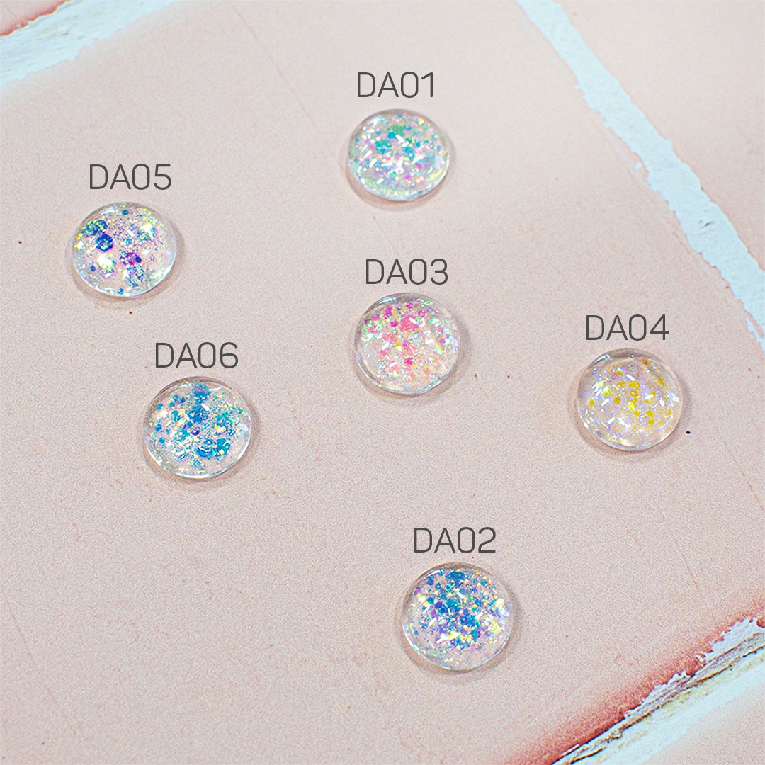 LDS Dazzle Glitter Nail Art  - DA02 - Maui - 0.5 oz