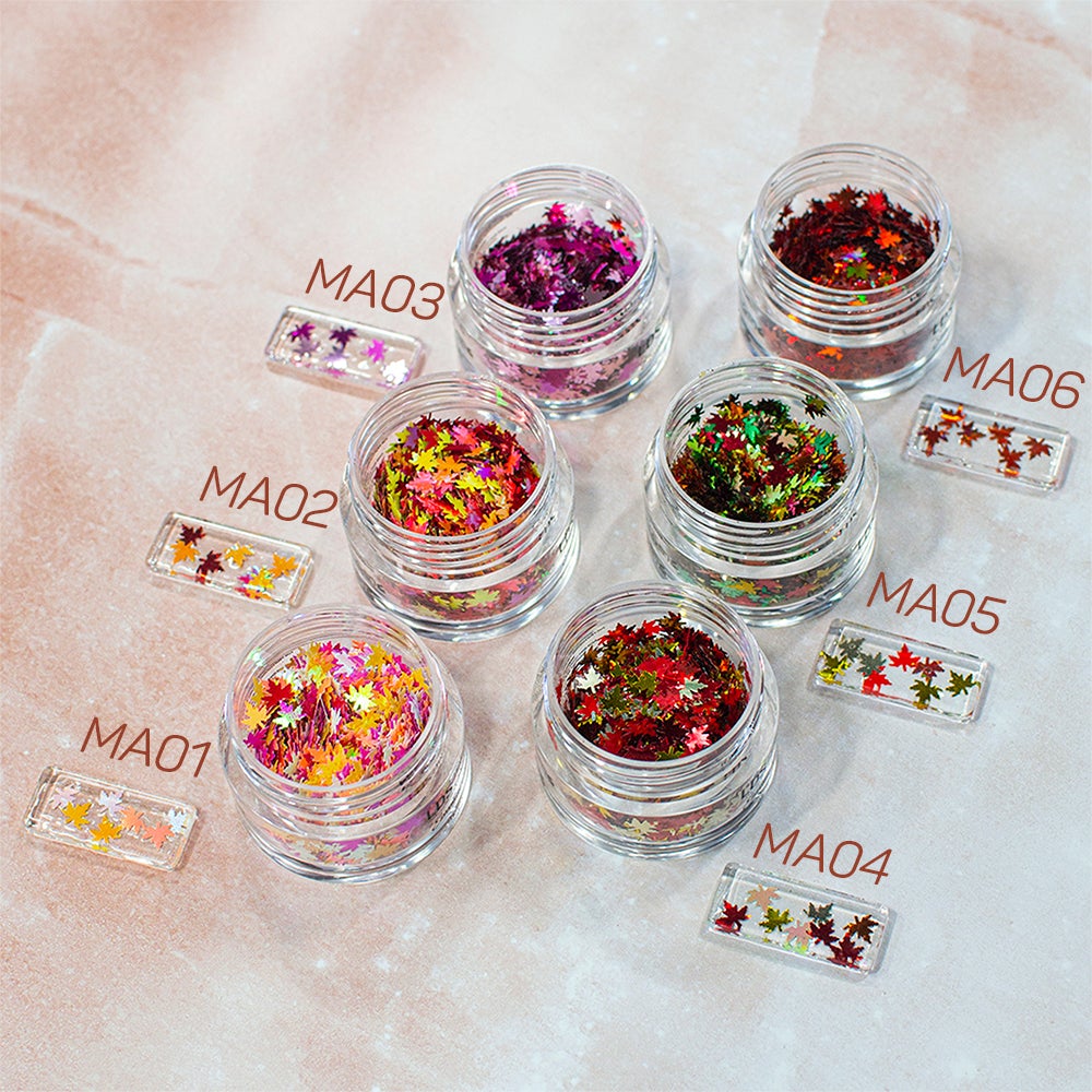 LDS Glitter Nail Art - MA05 - Mystery - 0.5 oz