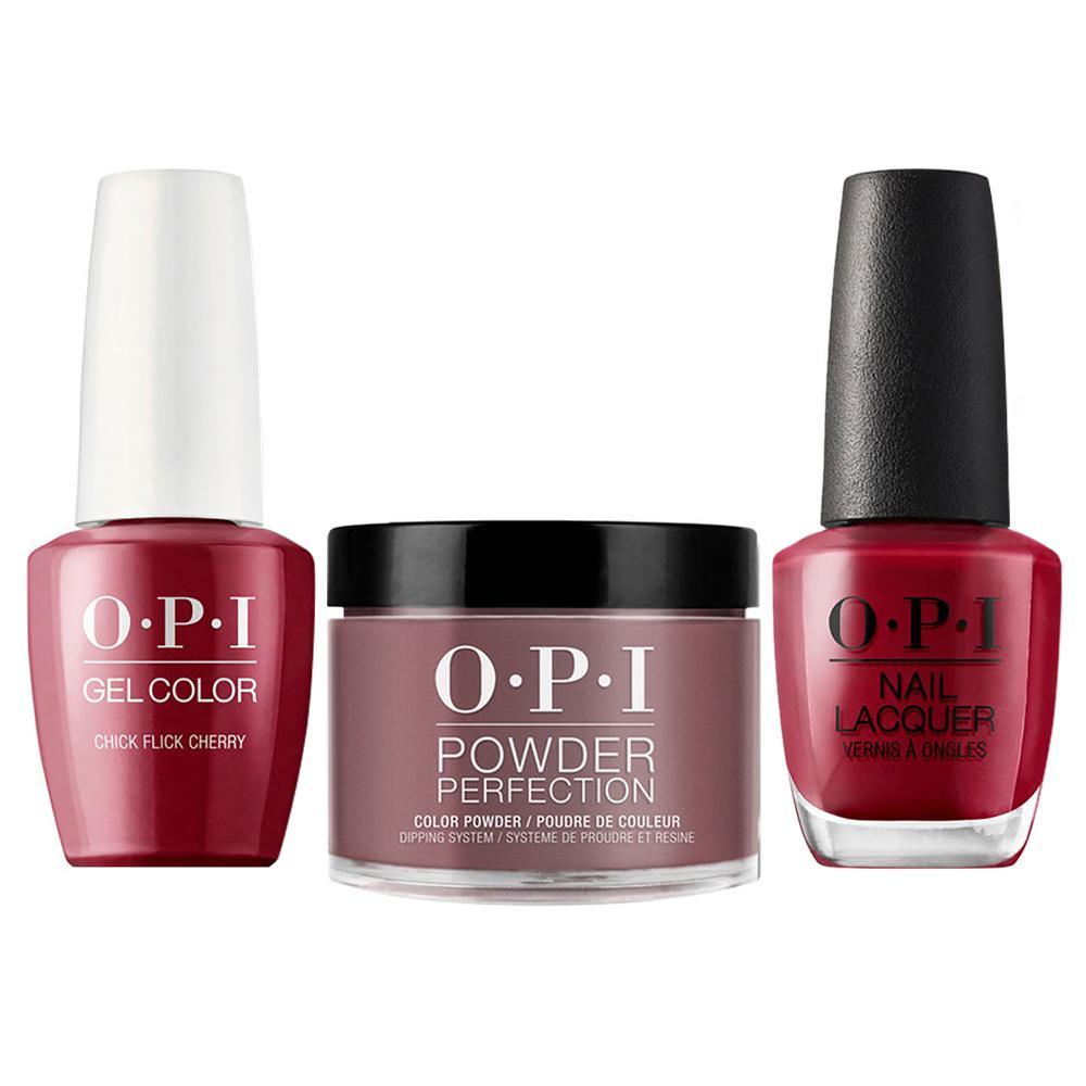 OPI 3 in 1 - DGLH02 - Chick Flick Cherry