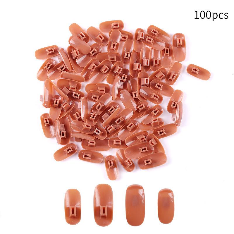Fake Flexible Movable Nail Training Silicone Practice Fake Hand For Acrylic Nails