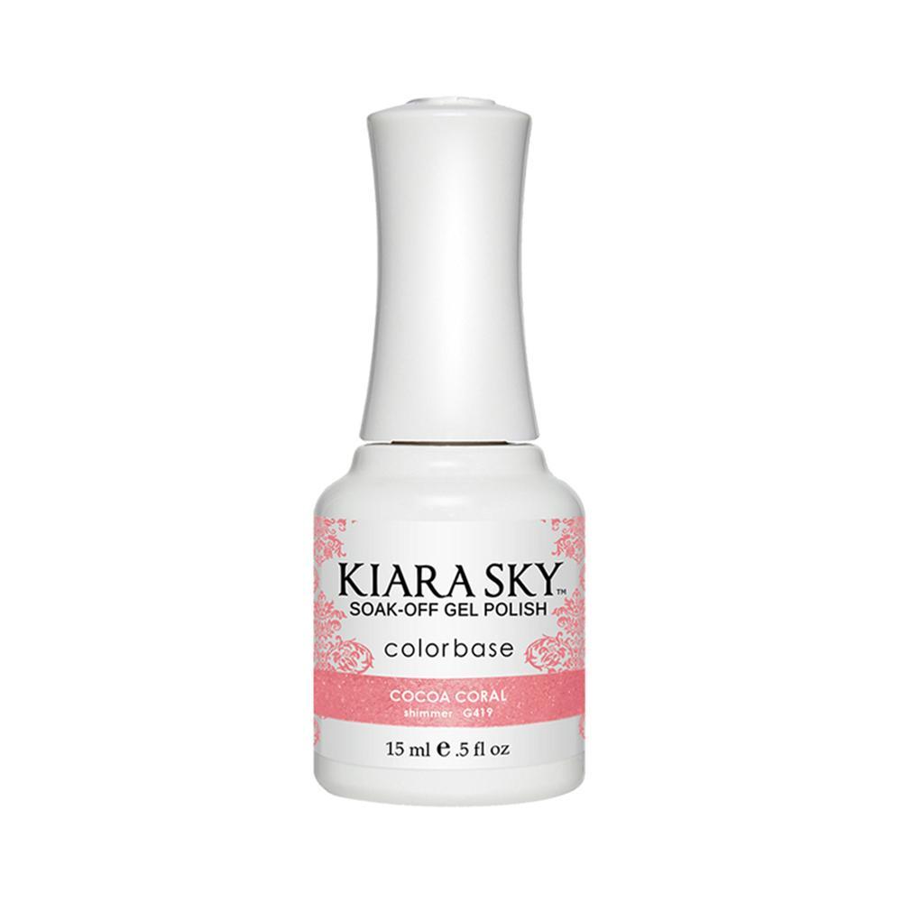Kiara Sky Gel Color - 419 Cocoa Coral 0.5oz