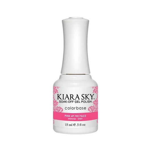 Kiara Sky Gel Color - 451 Pink Up The Pace 0.5oz
