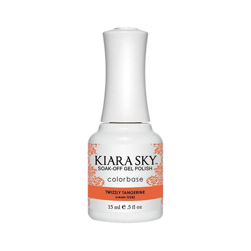 Kiara Sky Gel Color - 542 Twizzly Tangerine 0.5oz
