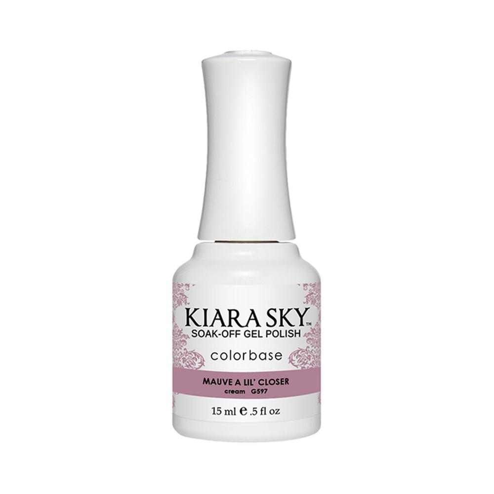 Kiara Sky Gel Color - 597 Mauve A Lil' Closer 0.5oz