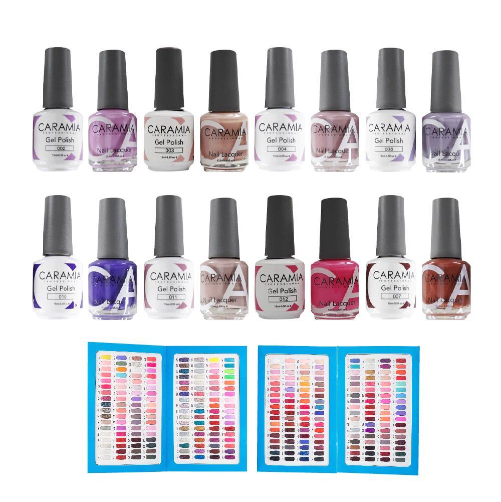 Caramia Kit 288 Colors - Caramia Gel Nail Polish 0.5 oz