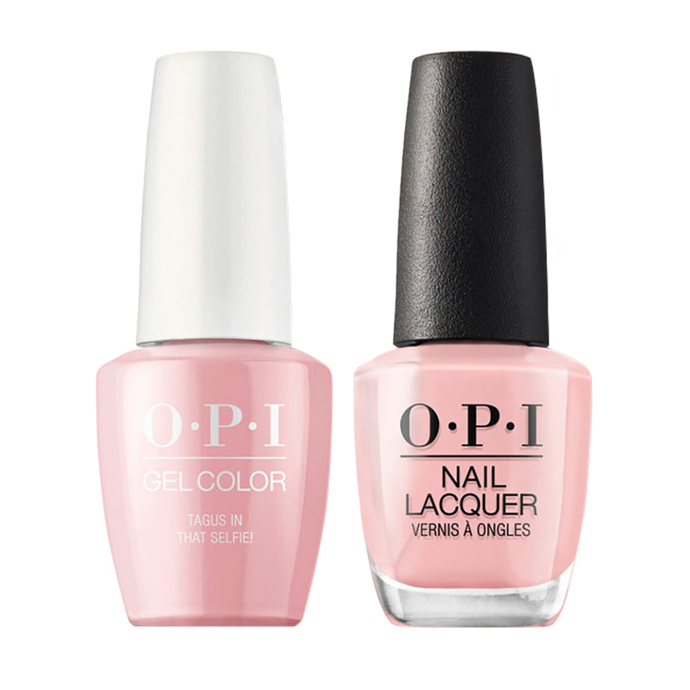 OPI L18 Tagus in That Selfie! - Gel Polish & Matching Nail Lacquer Duo Set 0.5oz