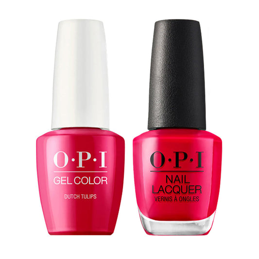 OPI L60 Dutch Tulips - Gel Polish & Matching Nail Lacquer Duo Set 0.5oz