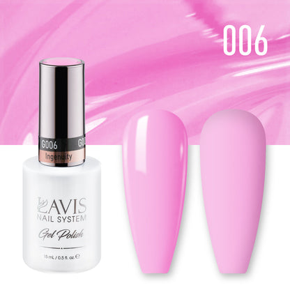 LAVIS 006 Ingenuity - Gel Polish & Matching Nail Lacquer Duo Set - 0.5oz