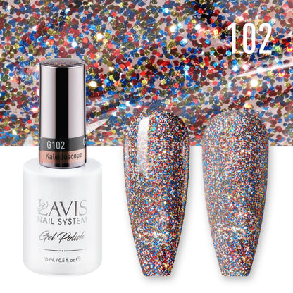 LAVIS 102 Kaleidoscope - Gel Polish 0.5oz