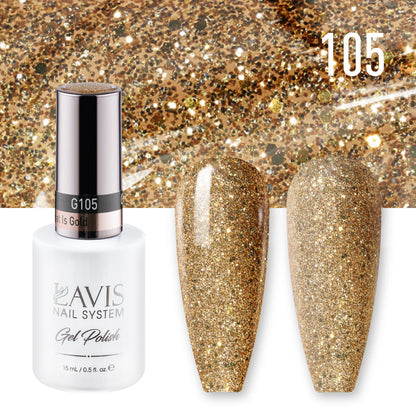 LAVIS 105 All That Is Gold - Gel Polish 0.5oz