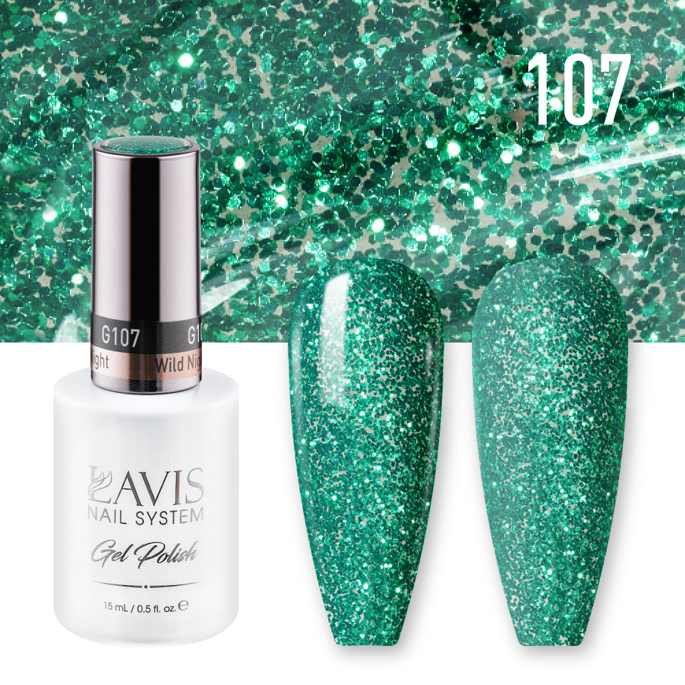 LAVIS 107 Wild Night - Gel Polish 0.5oz