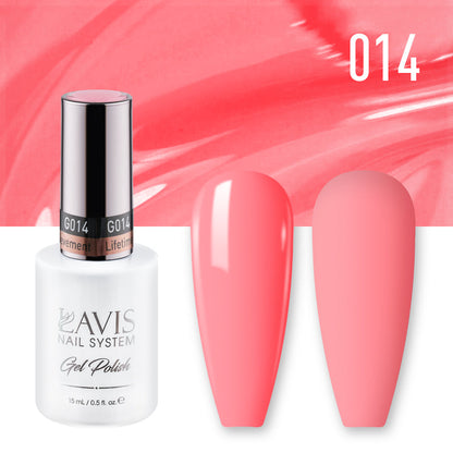 LAVIS 014 Lifetime Achievement - Gel Polish & Matching Nail Lacquer Duo Set - 0.5oz