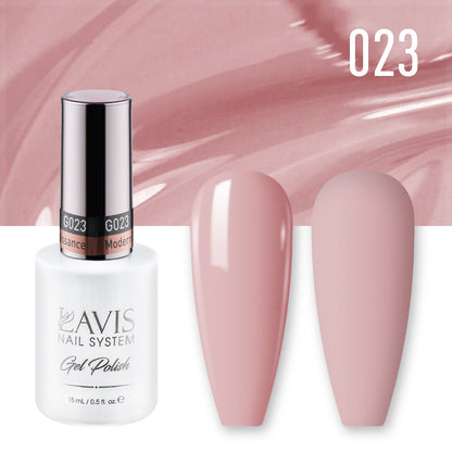 LAVIS 023 Modern Renaissance - Gel Polish & Matching Nail Lacquer Duo Set - 0.5oz