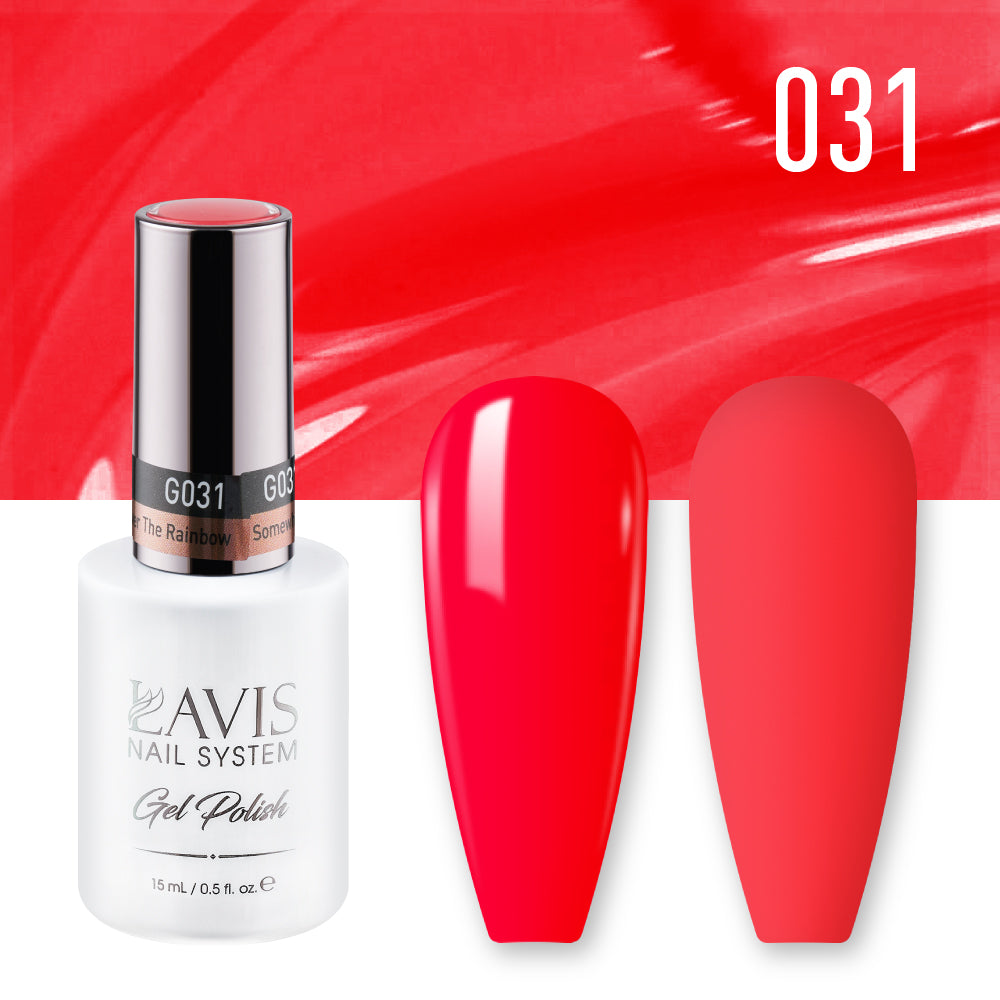 LAVIS 031 Somewhere Over The Rainbow - Gel Polish 0.5oz