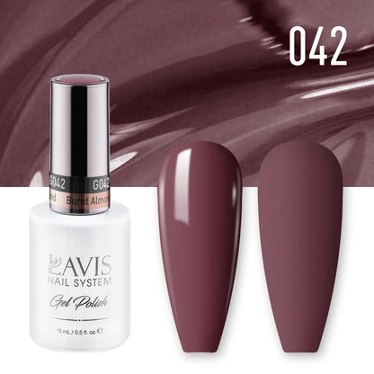 LAVIS 042 Burnt Almond - Gel Polish 0.5oz