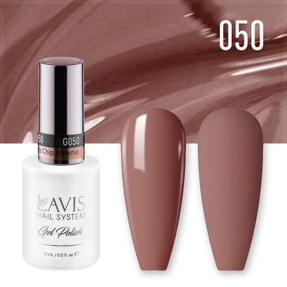 LAVIS 050 Choco Chip Brownie - Gel Polish 0.5oz