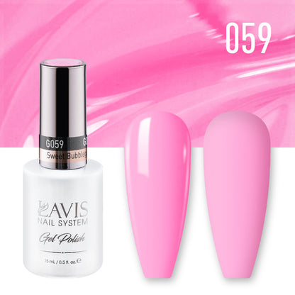 LAVIS 059 Sweet Bubblegum - Gel Polish 0.5oz