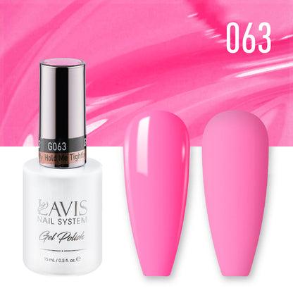 LAVIS 063 Hold Me Tightly - Gel Polish & Matching Nail Lacquer Duo Set - 0.5oz