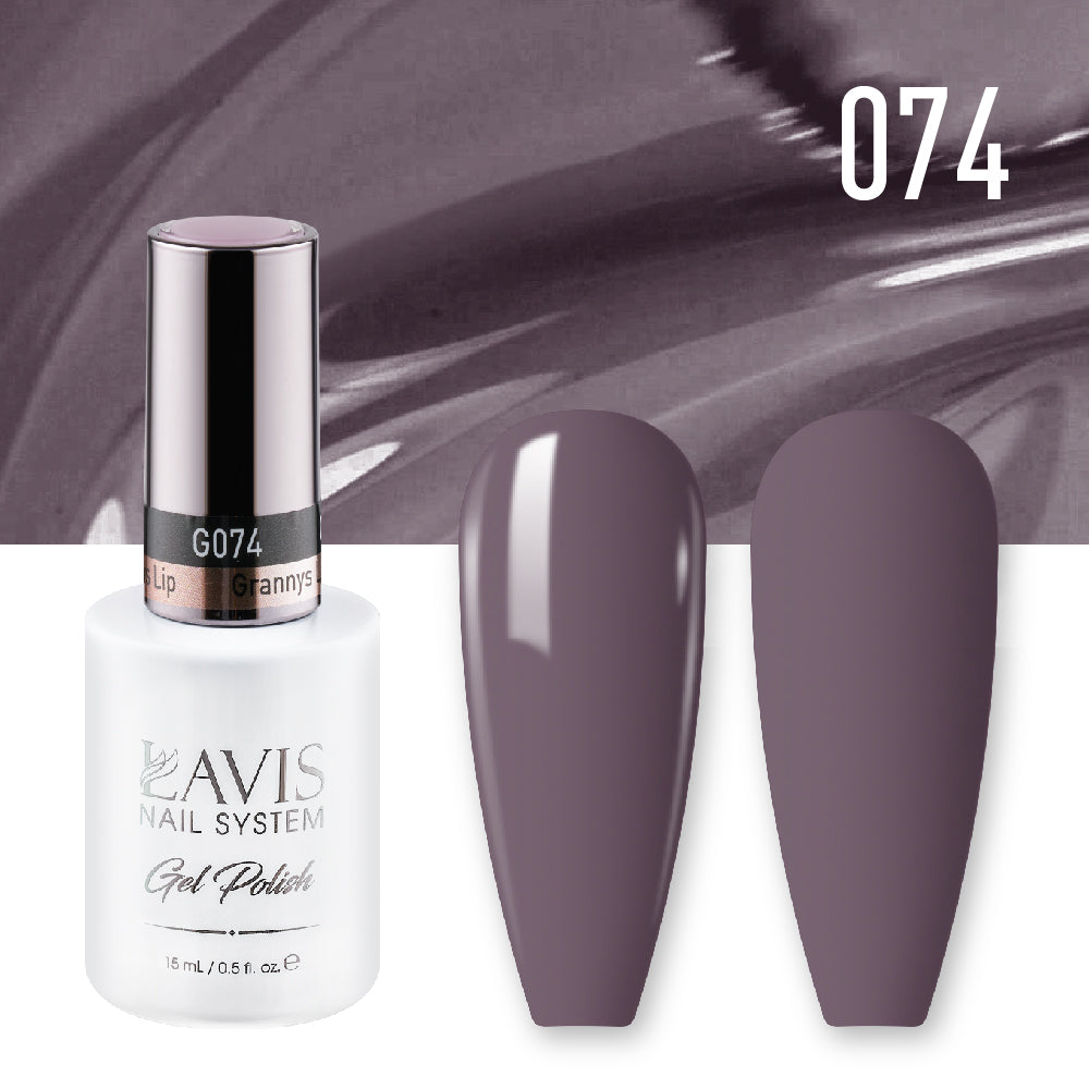 LAVIS 074 Grannys Lip - Gel Polish 0.5oz