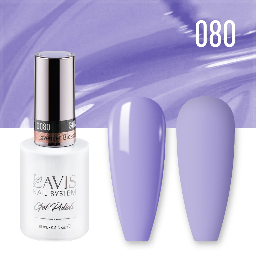 LAVIS 080 Lavender Blossom - Gel Polish 0.5oz