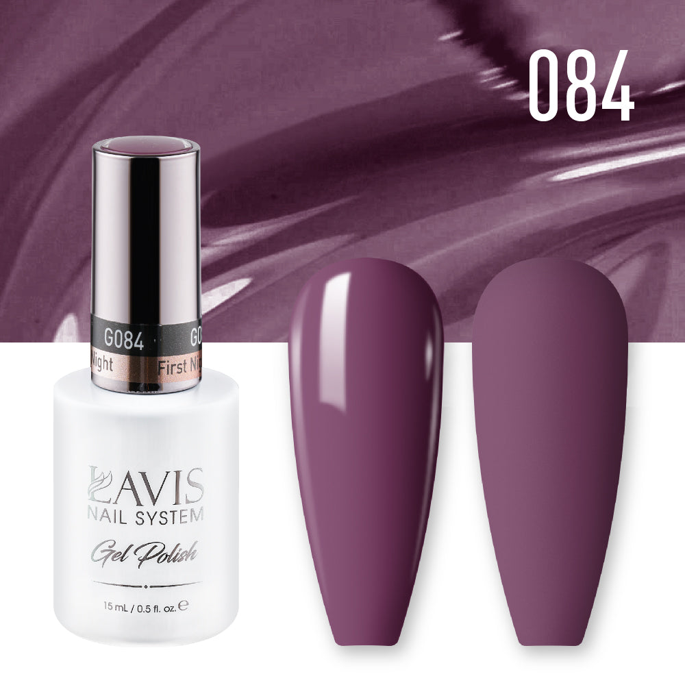 LAVIS 084 First Night - Gel Polish 0.5oz