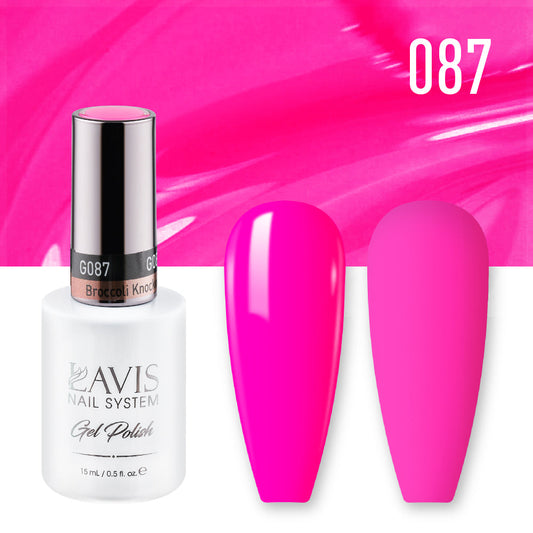 LAVIS 087 Broccoli Knockoli - Gel Polish & Matching Nail Lacquer Duo Set - 0.5oz