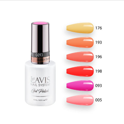 Lavis Gel Summer Color Set G4 (6 colors) : 176, 193, 196, 198, 093, 005