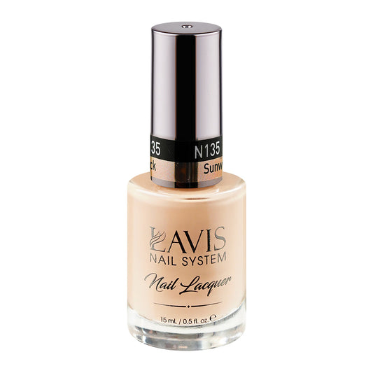 LAVIS 135 Sunwashed Brick - Nail Lacquer 0.5 oz