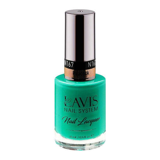 LAVIS 167 Peacock - Nail Lacquer 0.5 oz