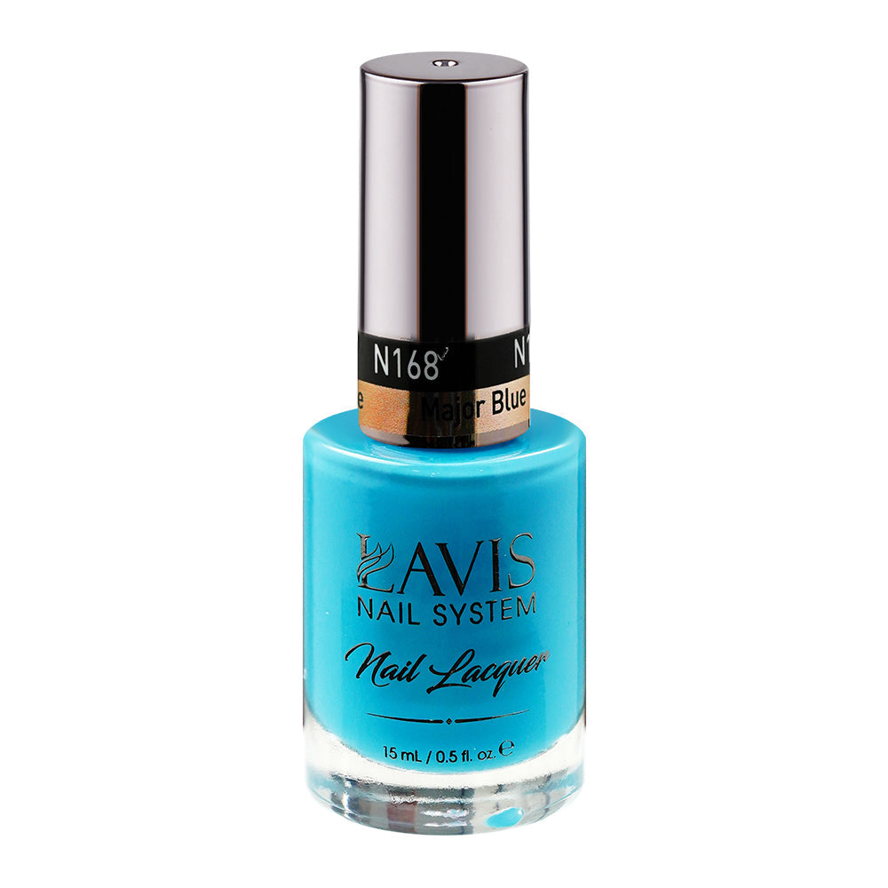 LAVIS 168 Major Blue - Nail Lacquer 0.5 oz