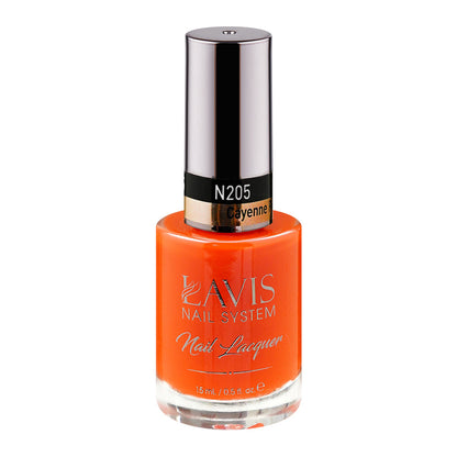 LAVIS 205 Cayenne Pepper - Nail Lacquer 0.5 oz