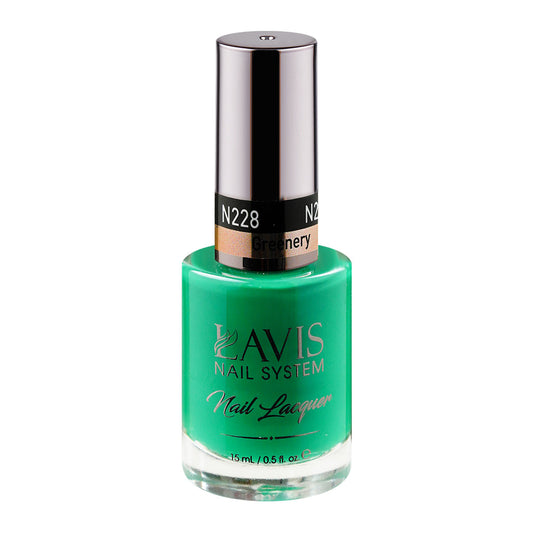 LAVIS 228 Greenery - Nail Lacquer 0.5 oz