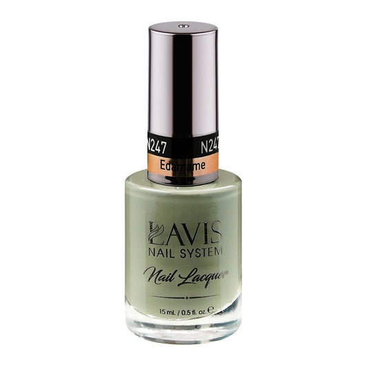 LAVIS 247 Laurel Green - Nail Lacquer 0.5 oz