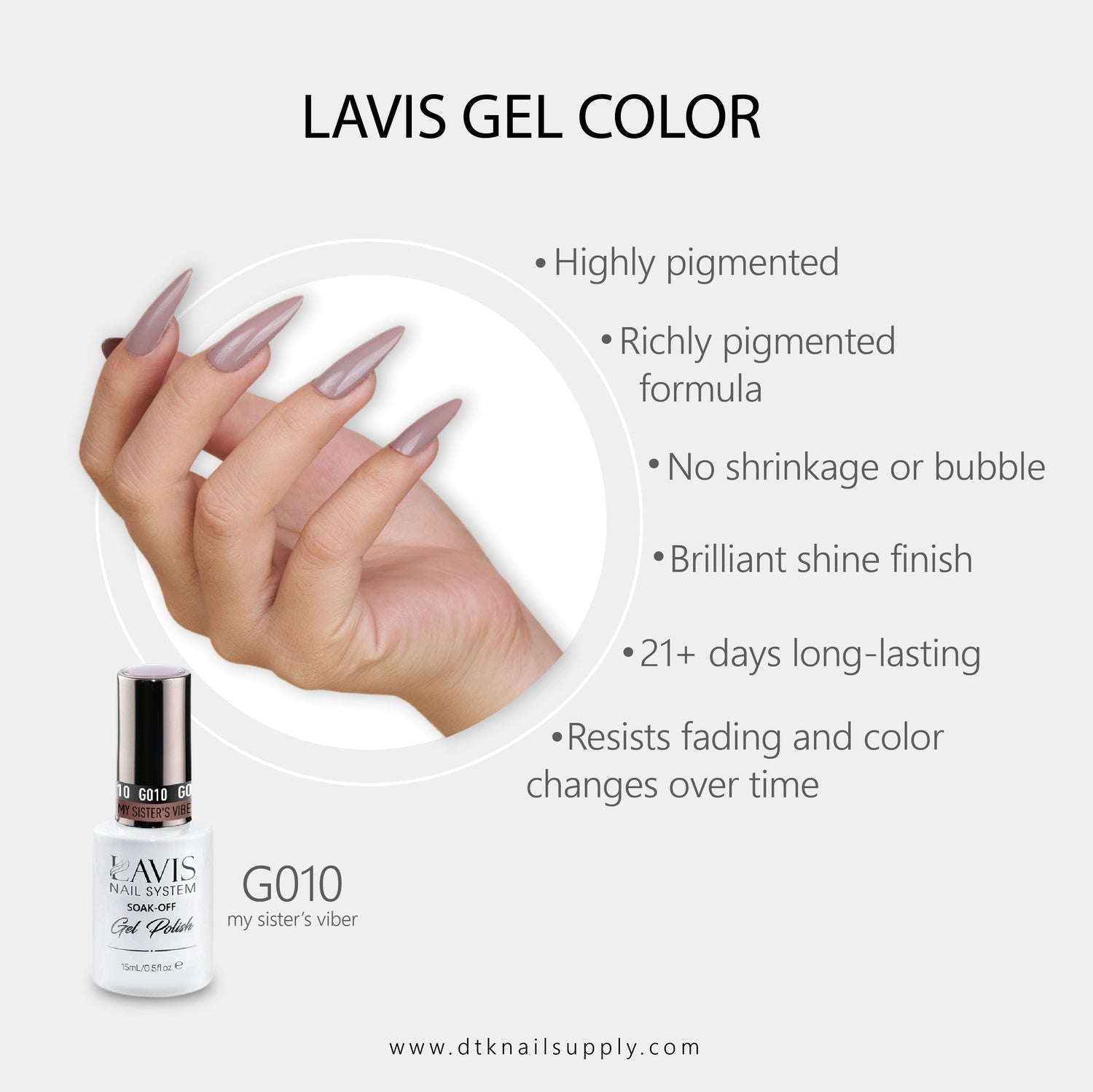Lavis Holiday Collection: 7 Gel Polishes, 1 Base Gel, 1 Top Gel - PASSION IN PARIS - 054; 047; 052; 053; 050; 051; 049 + BT