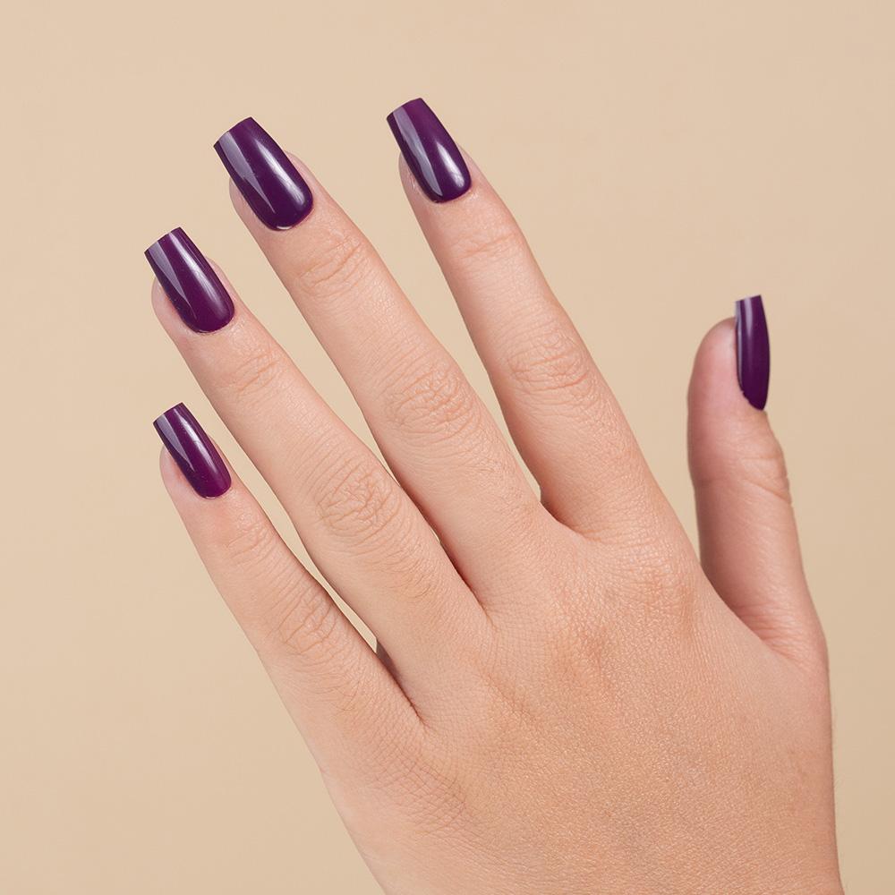 LDS 3 in 1 - 095 Smoked Purple - Dip (1oz), Gel & Lacquer Matching