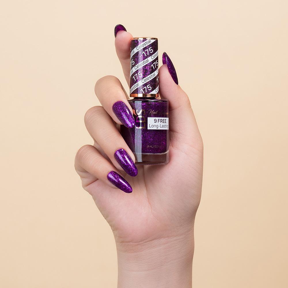 LDS 175 Celestial - LDS Gel Polish & Matching Nail Lacquer Duo Set - 0.5oz