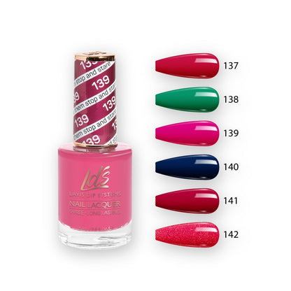 LDS Healthy Nail Lacquer  Set (6 colors) : 137 to 142