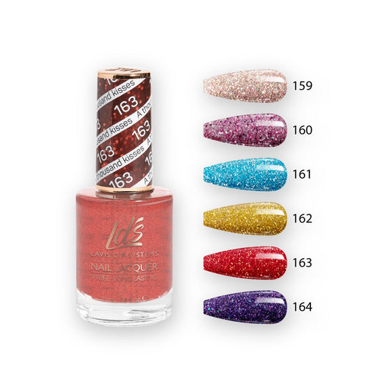 LDS Healthy Nail Lacquer  Set (6 colors) : 159 to 164